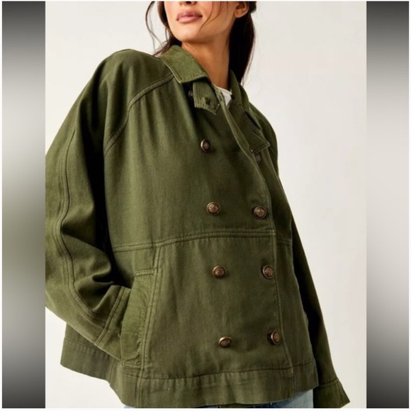 Free People Viva Surplus Jacket Adventurer NWT - Picture 2 of 5
